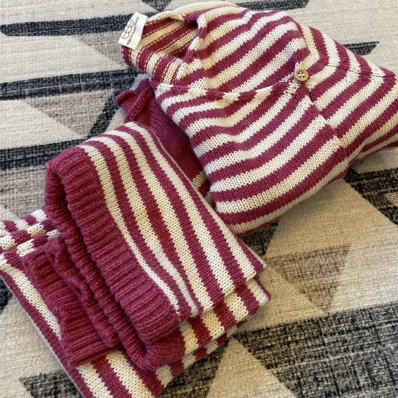 egg by susan lazar knit stripped outfit, 24 mo - Picture 4 of 14